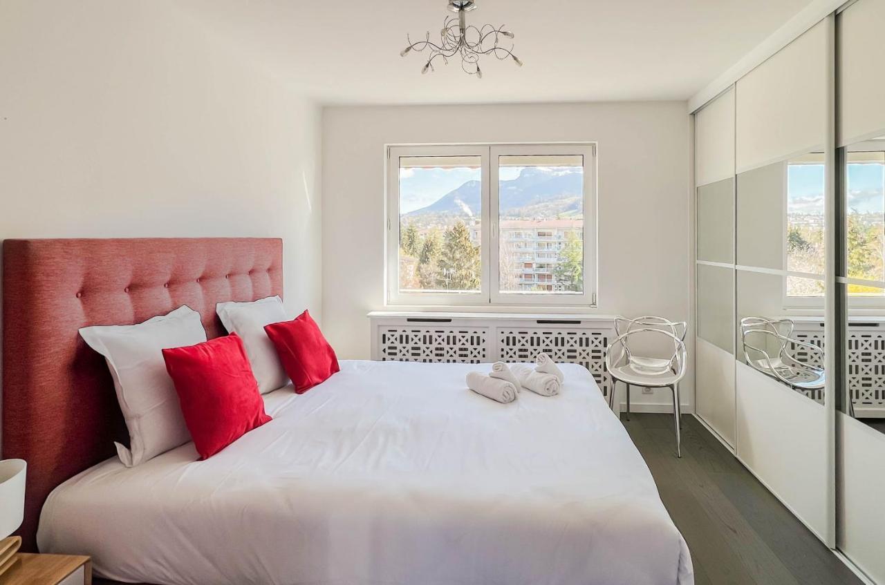 Penthouse Vue Incroyable Lac Et Montagnes Annecy Esterno foto