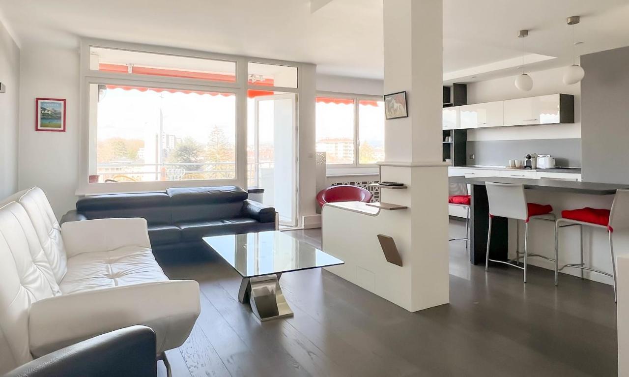 Penthouse Vue Incroyable Lac Et Montagnes Annecy Esterno foto